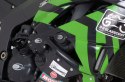 CRASH PADY R&G AERO RACE ONLY KAWASAKI ZX6R 09-12 BLACK