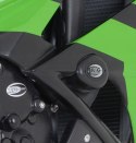 CRASH PADY R&G AERO RACE ONLY KAWASAKI ZX6R 09-12 BLACK