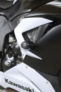 CRASH PADY R&G AERO KAWASAKI ZX6R 13-18 BLACK