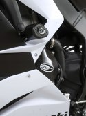 CRASH PADY R&G AERO KAWASAKI ZX6R 13-18 BLACK