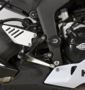 CRASH PADY R&G AERO SWINGARM PIVOT KAWASAKI ZX6R 13- BLACK