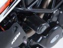 CRASH PADY R&G AERO KTM 125/200/390 DUKE BLACK