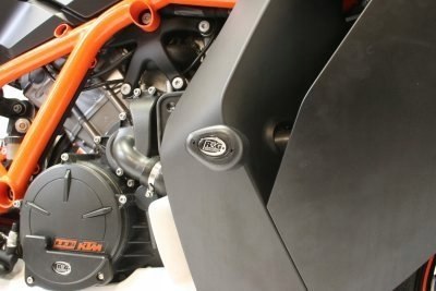 CRASH PADY R&G AERO KTM RC8R BLACK