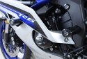 CRASH PADY R&G AERO DOLNE YAMAHA YZF-R6 06-17 WHITE