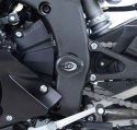 CRASH PADY R&G AERO DOLNE YAMAHA YZF-R6 06-17 BLACK