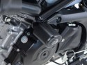 CRASH PADY R&G AERO SUZUKI GLADIUS 09-/SV650 16-/SV650X BLACK