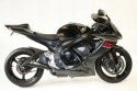 CRASH PADY R&G AERO SUZUKI GSXR 600/750 06-10 BLACK