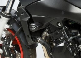 CRASH PADY R&G AERO SUZUKI GSR600 BLACK