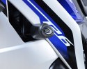 CRASH PADY R&G AERO GÓRNE YAMAHA YZF-R6 06-16 WHITE