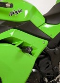 CRASH PADY R&G AERO KAWASAKI NINJA 300/250 13-17/Z250 BLACK