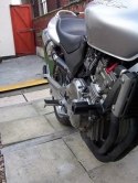 CRASH PADY R&G CLASSIC HONDA CB250 HORNET BLACK