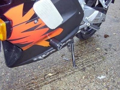 CRASH PADY R&G CLASSIC HONDA NSR125 BLACK