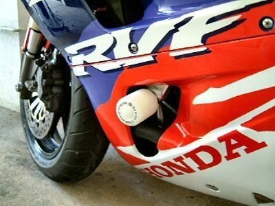 CRASH PADY R&G CLASSIC HONDA RVF750 WHITE