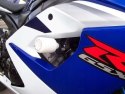 CRASH PADY R&G CLASSIC SUZUKI GSXR1000K5-K6 WHITE