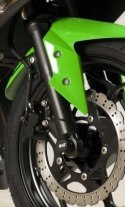 SLIDERY PRZEDNIEGO ZAWIESZENIA R&G KAWASAKI NINJA 300 / 250 13 / Z250 BLACK