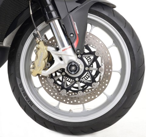 SLIDERY PRZEDNIEGO ZAWIESZENIA R&G MV AGUSTA BRUTALE 1090 13- BLACK