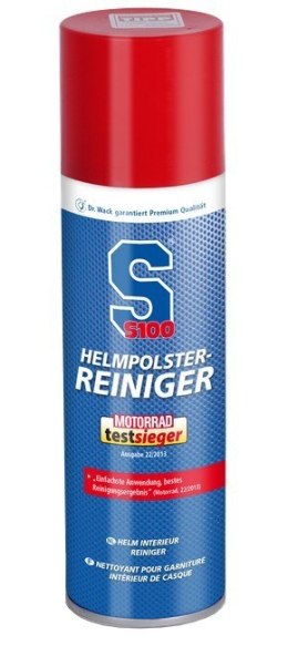 HELMPOLSTER REINIGER/HELMET INTERIOR CLEANER S100 ŚRODEK DO CZYSZCZENIA WNĘTRZA KASKÓW 300 ML