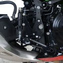 PODNÓŻKI REGULOWANE R&G KAWASAKI NINJA 250 18-/NINJA 400 18- BLACK