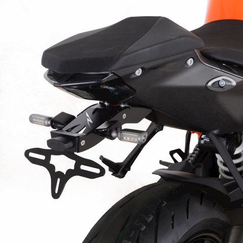 UCHWYT TABLICY REJESTRACYJNEJ R&G KTM 1290 SUPER DUKE R 2020- BLACK/ORANGE