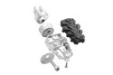 PODNÓŻKI EVO SW-MOTECH BMW F650GS (03-15) G650GS/SERTAO (11-15) BLACK/SILVER