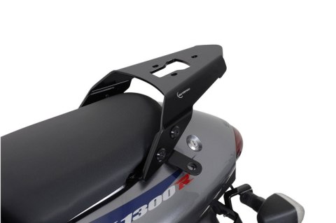 STELAŻ POD PŁYTĘ MONTAŻOWĄ KUFRA ALU-RACK SW-MOTECH SUZUKI GSX 1300 R HAYABUSA (99-07) BLACK