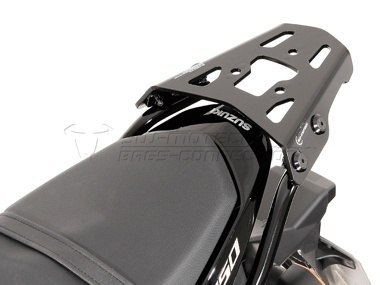 STELAŻ POD PŁYTĘ MONTAŻOWĄ KUFRA ALU-RACK SW-MOTECH SUZUKI GSR 750 (11-16) BLACK