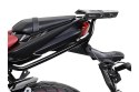 STELAŻ POD PŁYTĘ MONTAŻOWĄ KUFRA ALU-RACK SW-MOTECH YAMAHA FZ 1/FAZER (05-16) BLACK