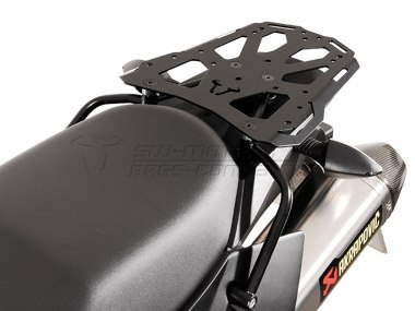 STELAŻ STEEL-RACK POD KUFER CENTRALNY SW-MOTECH KTM LC8 950-990 ADVENTURE BLACK