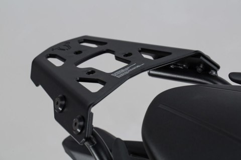 STELAŻ POD PŁYTĘ MONTAŻOWĄ KUFRA ALU-RACK SW-MOTECH DUCATI MONSTER 821/1200 (14-17) BLACK