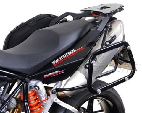 ZESTAW ADAPTERÓW NA STELAŻ EVO NA KUFRY BOCZNE AERO SW-MOTECH BLACK