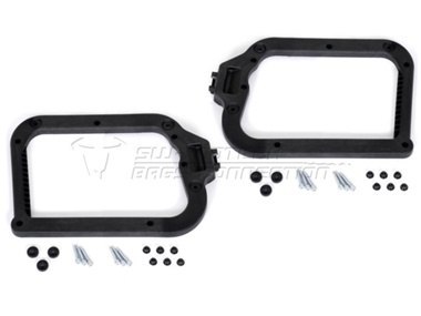 ZESTAW ADAPTERÓW NA STELAŻ EVO NA KUFRY BOCZNE HEPCO&BECKER SW-MOTECH BLACK