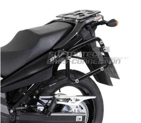 STELAŻ EVO NA KUFRY BOCZNE SW-MOTECH SUZUKI DL 650 V-STROM (04-10) BLACK