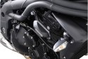 CRASH PADY SW-MOTECH KOMPLETNY ZESTAW DO TRIUMPH STREET TRIPLE 675 (07-12) BLACK