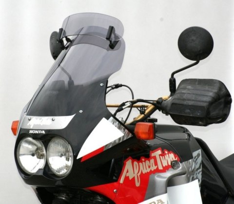 SZYBA MOTOCYKLOWA MRA HONDA XRV 750 AFRICA TWIN, RD04, 1990-1992, forma VT, przyciemniana