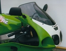 SZYBA TURYSTYCZNA MRA KAWASAKI ZX 7 R, ZX750P/ZX750N, 1996-, forma T, bezbarwna