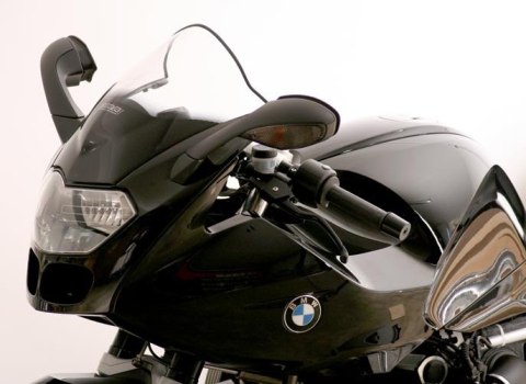 SZYBA MOTOCYKLOWA MRA BMW R 1200 S, R 12 S, 2006-, forma R, przyciemniana