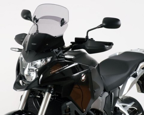 SZYBA MOTOCYKLOWA MRA HONDA VFR 1200 X, SC70, 2012-2015, forma XCT, przyciemniana