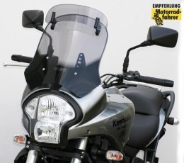 SZYBA MOTOCYKLOWA MRA KAWASAKI VERSYS 650, LE 650 A, 2006-2009, forma VT, bezbarwna