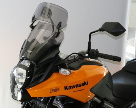 SZYBA MOTOCYKLOWA MRA KAWASAKI VERSYS 650, LE650C, 2010-2014, forma XCTM, przyciemniana