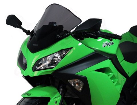 SZYBA MOTOCYKLOWA MRA KAWASAKI ZX 300 R, EX300A, 2013-, forma R, bezbarwna