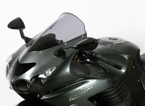 SZYBA MOTOCYKLOWA MRA KAWASAKI ZZR 1400, ZXT40A/ZXT40C/ZXT40E/ZX14, 2006-, forma S, przyciemniana