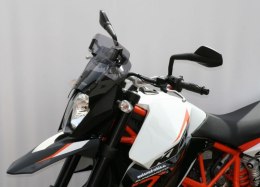 SZYBA MOTOCYKLOWA MRA KTM 990 SUPERMOTO SM / SMR, KTM LC8 SM, 2008-, forma VT, przyciemniana