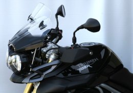 SZYBA MOTOCYKLOWA MRA TRIUMPH TIGER 800 /XC /XCX /XCA / XR, A08, 2010-2017, forma XCTN, bezbarwna