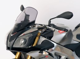 SZYBA TURYSTYCZNA MRA APRILIA TUONO V4R, RK/TY, 2011-2014, forma TM, czarna