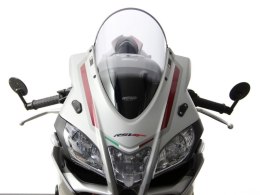 SZYBA MOTOCYKLOWA MRA APRILIA RSV 4 RR/RF/1100 FACTORY 19-, RK /RR /RF, 2015-, forma R, czarna