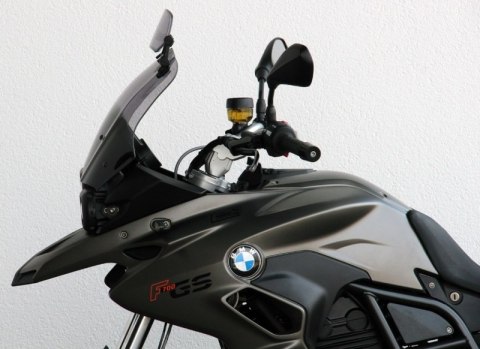 SZYBA MOTOCYKLOWA MRA BMW F 700 GS, E8GS / 4G80 / 4G80R, -, forma XCS, przyciemniana