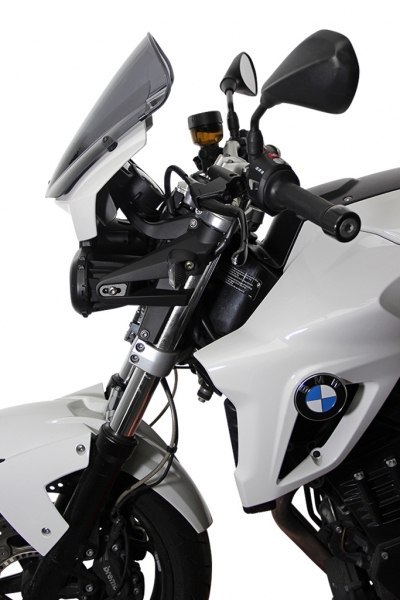 SZYBA MOTOCYKLOWA MRA BMW F 800 R, E8ST, -2014, forma R, czarna