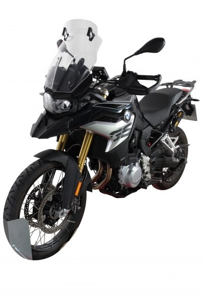 SZYBA MOTOCYKLOWA MRA BMW F 850 GS, K81, 2018-, forma VTM, bezbarwna