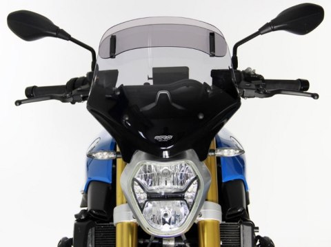 SZYBA MOTOCYKLOWA MRA BMW R 1200 R (F. HALTER WINDSH. SPORT), R12WR, 2015-2018, forma VT, bezbarwna