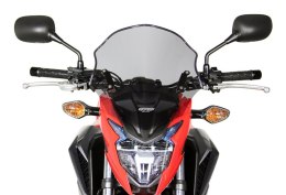 SZYBA MOTOCYKLOWA MRA HONDA CB 500 F, PC58, 2016-2018, forma NSM, bezbarwna